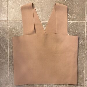 House of Harlow 1960 Tan Crop Top